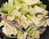 春キャベツと豚肉の味噌炒め作り方3写真