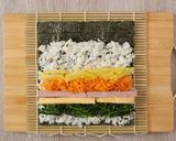 ORAMランチョンミート の彩りキンパ作り方7写真