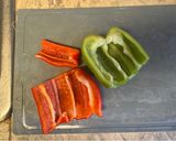シャキッとパプリカの青椒肉絲作り方5写真
