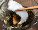ねぎポン酢で♪海鮮と鶏肉の冷やし鉢作り方14写真