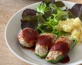 ＊大人気♪ピーマンとしいたけの肉詰め＊作り方4写真