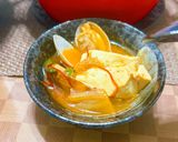 アサリと豆腐と青梗菜のキムチチゲ作り方7写真