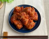 揚げずに簡単！至高の旨辛ヤンニョムチキン作り方9写真