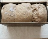 1.5斤量で2斤のライ麦食パン作り方4写真