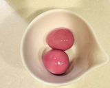 お弁当に・可愛い❤︎うずら卵のゆかり漬け作り方3写真