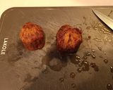 ♡柿とクリームチーズのライスペーパー包み♡作り方1写真