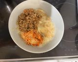 レンチンして混ぜるだけ！スタミナうどん作り方4写真