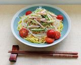 ベジ♪棒棒鶏（バンバンジー）冷やし麺作り方6写真