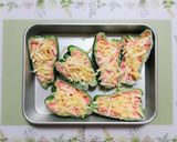 簡単火を使わない明太子はんぺんピーマンの弁当作り方5写真