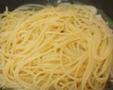 山菜スープスパゲッティ作り方5写真