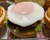 月見バーガーにピッタリサイズの目玉焼き🍳作り方10写真