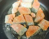彩り野菜で食欲up＊鮭のさっぱり南蛮漬け作り方4写真