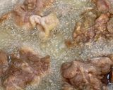 フライドチキン　米粉と片栗粉作り方4写真