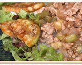 大市なすの彩りタコライス【食遺産】作り方11写真