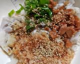 里芋の梅肉和え作り方6写真