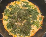 春菊のカリカリチーズ焼き作り方3写真