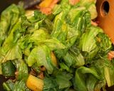 レタス、きゅうり、豚肉の中華風炒め作り方7写真