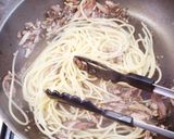 秋刀魚とレモンのパスタ作り方10写真