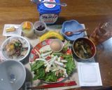 メープルシロップ➕フルーツヨーグルト☺⛄作り方8写真