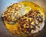 白味噌入りびっくりドンキー風ハンバーグ作り方7写真