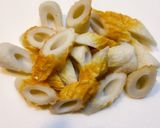 トマトとちくわの味噌ポン酢和え作り方1写真