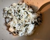お弁当★塩こんぶワカメゆかりのおにぎり作り方3写真