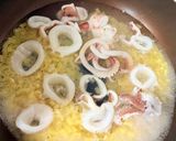 茹でイカとマカロニ大葉レモンバター作り方2写真