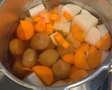 ぷるぷるやわらか！豚もつ煮込み✨作り方6写真