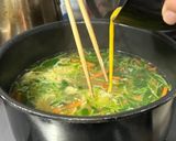 豆苗とニンジンの春雨スープ作り方3写真
