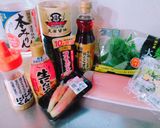 ＊ビンチョウマグロの中華風刺身サラダ＊作り方1写真