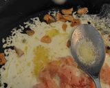 ギリシャ風たらこクリームパスタ。作り方2写真