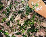 ほうれん草とひき肉のココナッツカレー♪作り方4写真