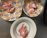 レンジ洋風ソースカツ味回鍋肉風甘酢酢豚作り方2写真