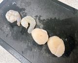 オマール海老のソースでホタテとエビと野菜作り方5写真
