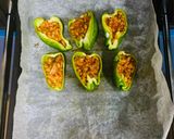 キム納豆詰めピーマンのグリル焼き作り方3写真
