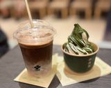 簡単！アイスで💕ふわっもこ✨ほうじ茶ラテ作り方8写真