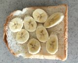 お手軽★バナナチーズトースト作り方1写真