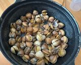 はまぐりとパスタのスープ作り方1写真