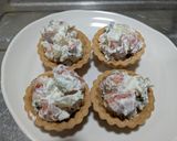 海老のわさびクリームタルト作り方3写真