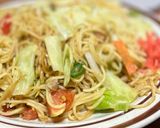 ツナと夏野菜で塩レモン焼きそば作り方4写真
