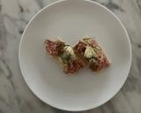 生ハムとクリームチーズのカナッペ作り方1写真