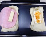 超簡単！美味!!♬クロワッサンたい焼き♬作り方4写真