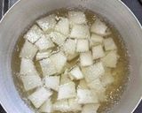 朝の1品にも！冬瓜とオクラの味噌汁作り方7写真
