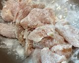 花豆と鶏胸肉のトマト煮込み作り方1写真