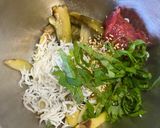 焼き茄子の梅しらす和え作り方6写真