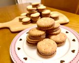 簡単！チョコヨーグルトビスケットサンド作り方2写真