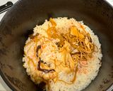 カニとキノコの炊き込みご飯作り方3写真