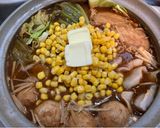 自作スープで節約！味噌バターコーン鍋　作り方6写真
