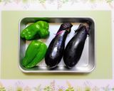 簡単夕飯なすピーマンささみ中華黒酢炒め肉料理主菜作り方1写真