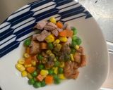 レンジクリーミー梅トマト味オムライス弁当作り方3写真